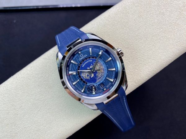 Omega – Aqua Terra 150MCO – Axial Master Chronometer GMT(世界时） - Image 4