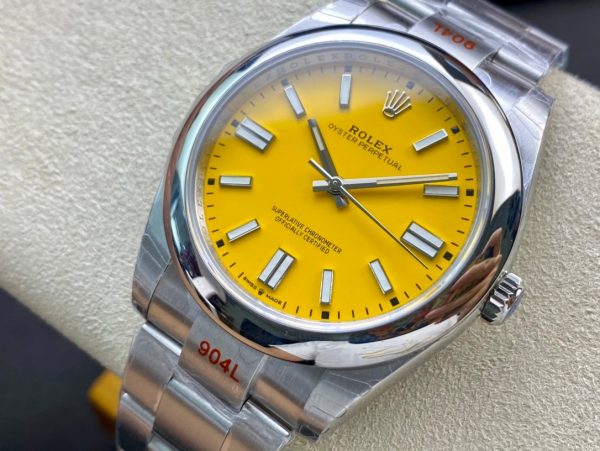 Rolex Oyster Perpetual 41 Turquoise Tiffany Blue Dial 124300 - Image 4