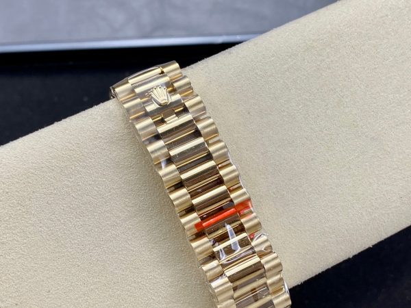 Day Date Rolex Weekly Journal 18K Gold Plated counter weight(Full gold daydate) - Image 10