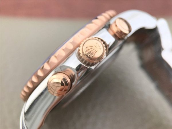 Rolex Yachtmaster II Stainless Steel 116681- 1:1 Superclone(Rose gold yacht master II) - Image 11