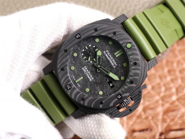 Panerai Carbotech Marina Militare Submersible,PAM961-1:1 Superclone - Image 4
