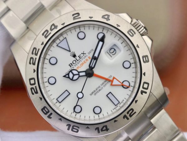 1:1 Superclone- White Rolex Explorer II – 42MM(White explorer) - Image 4