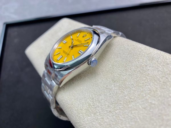 Rolex Oyster Perpetual 41 Turquoise Tiffany Blue Dial 124300 - Image 8