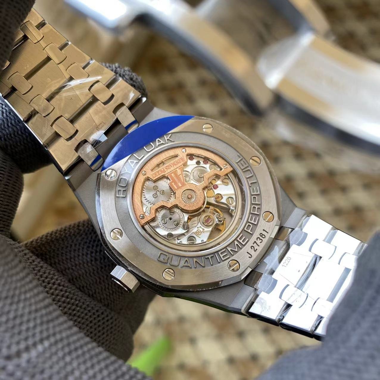 Audemars Piguet Royal Oak “Grande Tapisserie” chronograph 26574 - Image 7