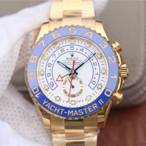 1:1 Superclone-Rolex Yachtmaster II Stainless Steel 116681- 1:1 Superclone(gold yacht master II)