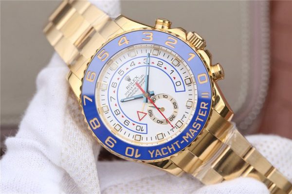 1:1 Superclone-Rolex Yachtmaster II Stainless Steel 116681- 1:1 Superclone(gold yacht master II) - Image 2