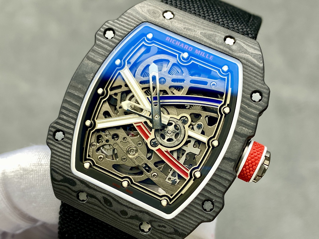 Best Richard Mille RM67-02 V4 47mm Replica Watch with Skeleton Dial – AAA Quality - Image 4