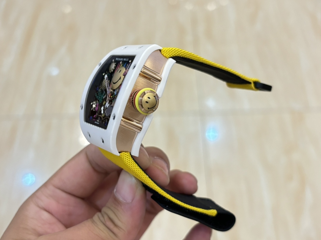 Replica Richard Mille RM 88 Smiley Super Clone Watch – Swiss Automatic Tourbillon, Openworked Dial - Image 6