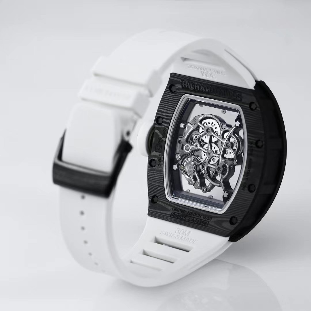 Replica Richard Mille RM055 NTPT Carbon Watch – Swiss Skeleton Dial - Image 9