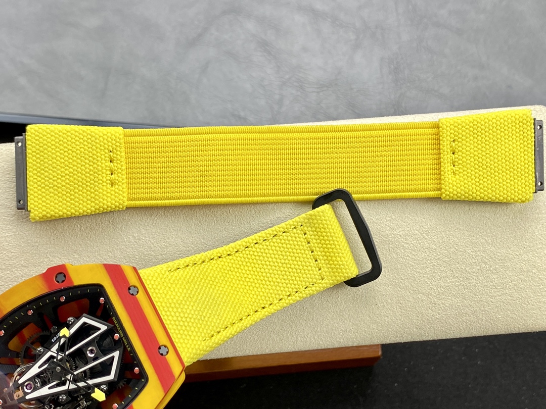 Replica Richard Mille RM27-03 Rafael Nadal Tourbillon Swiss Movement Carbon Fiber Watch - Image 9