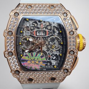 Richard Mille RM 11-03 Replica Watch For Men – Swiss Movement, Diamond-Set Bezel, Luxury Timepiece