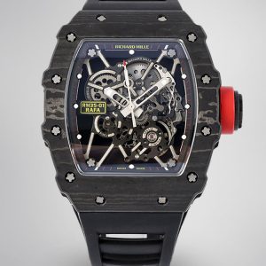 Richard Mille RM35-01 Super Clone Swiss Sports Watch, Carbon Fiber Case