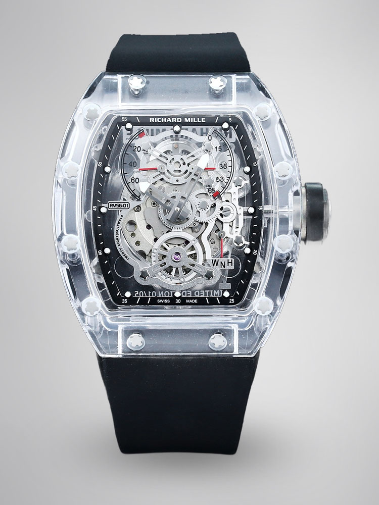 Best Swiss Replica RM56-01 Watch – AAAA Transparent Case