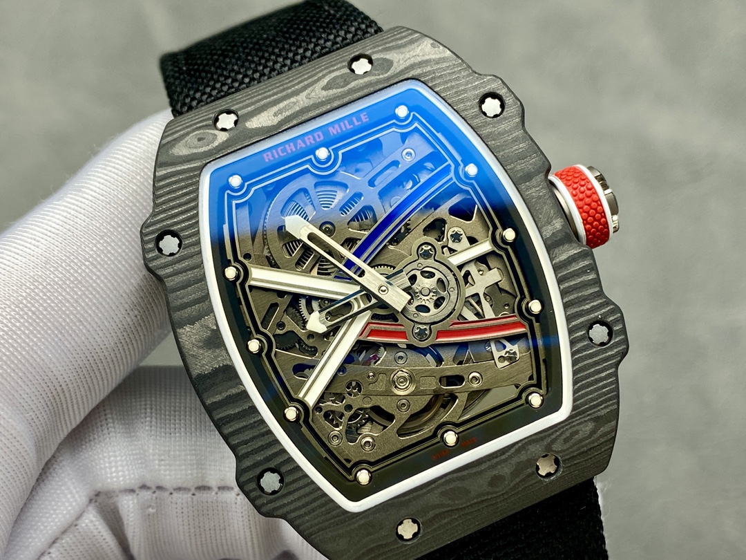 Best Richard Mille RM67-02 V4 47mm Replica Watch with Skeleton Dial – AAA Quality - Image 5