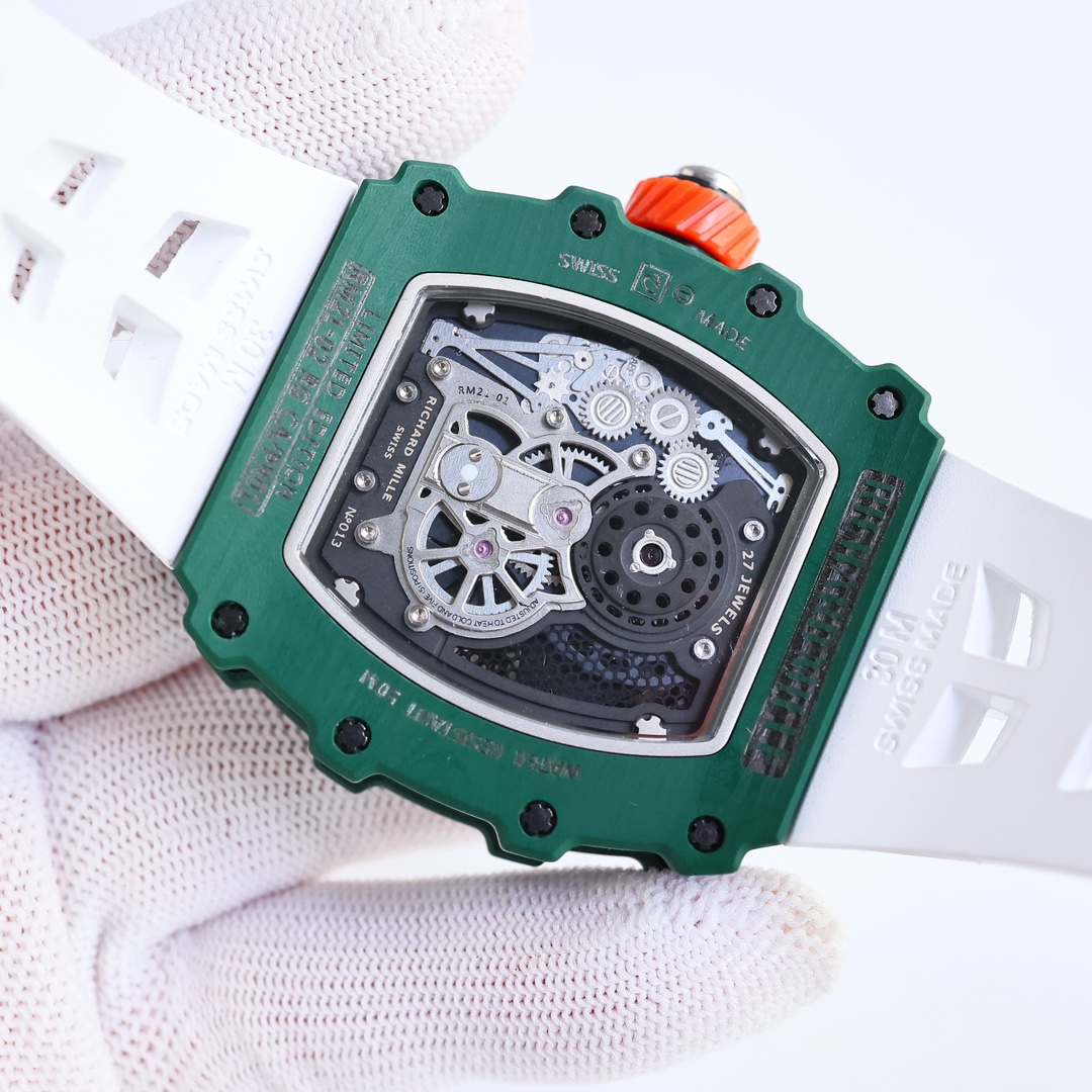 Replica Richard Mille RM 21-02 Tourbillon Aerodyne Super Clone – Carbon Fiber - Image 9