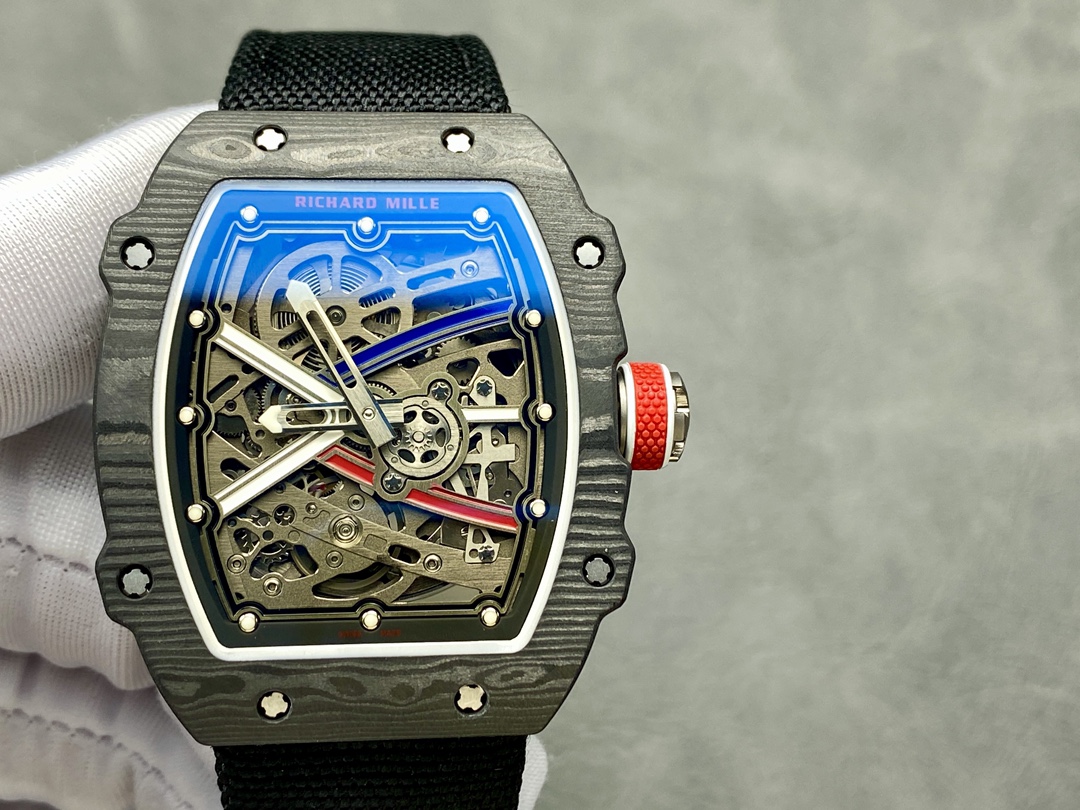 Best Richard Mille RM67-02 V4 47mm Replica Watch with Skeleton Dial – AAA Quality - Image 3