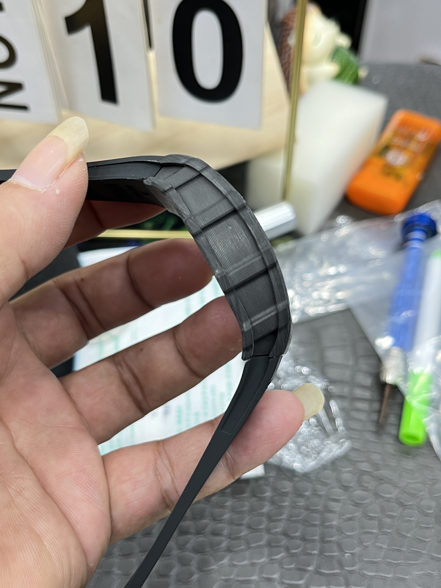 Richard Mille RM35-01 Super Clone Swiss Sports Watch, Carbon Fiber Case - Image 8