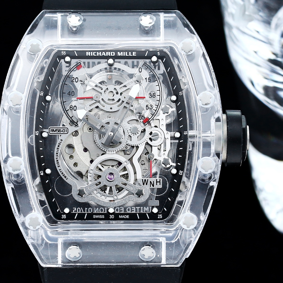 Best Swiss Replica RM56-01 Watch – AAAA Transparent Case - Image 7