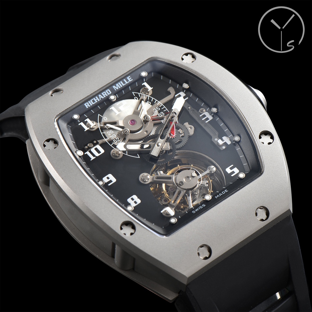 Replica Richard Mille RM001 Super Clone Tourbillon – Best Titanium Skeleton Watch - Image 3