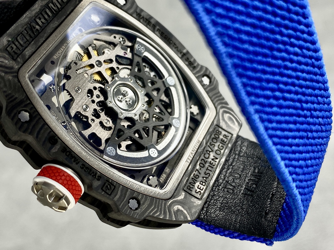 Best Replica Richard Mille RM 67-02 V4 Super Clone Watch – 47mm Carbon Case - Image 3