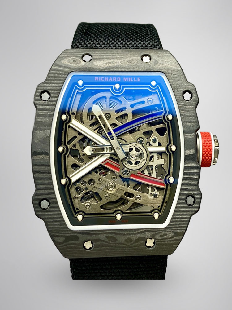 Best Richard Mille RM67-02 V4 47mm Replica Watch with Skeleton Dial – AAA Quality
