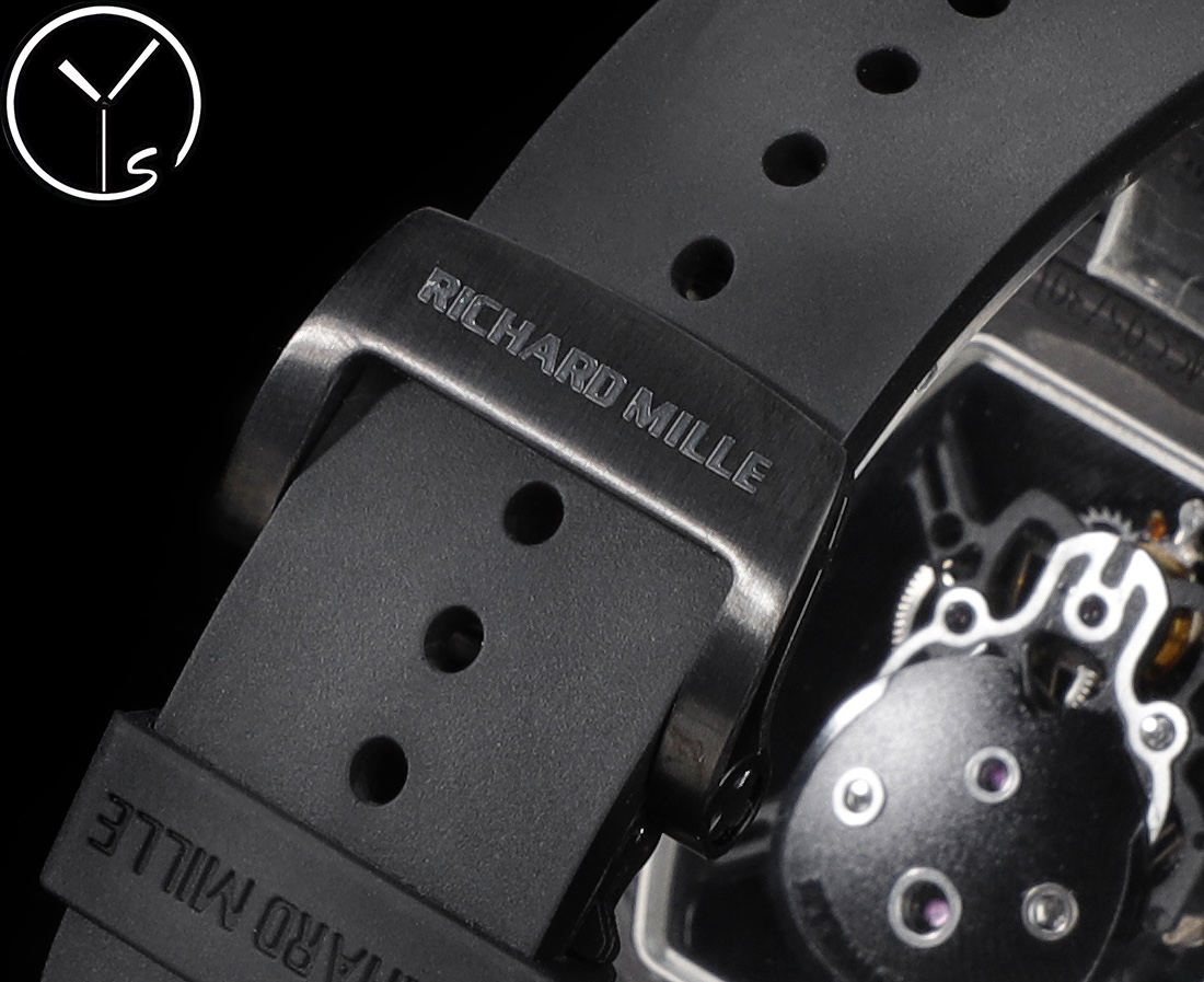 Best Richard Mille RM 052 Replica Black Carbon Fiber Case Watch – Men’s Luxury Watch With Skeleton Skull Dial - Image 10