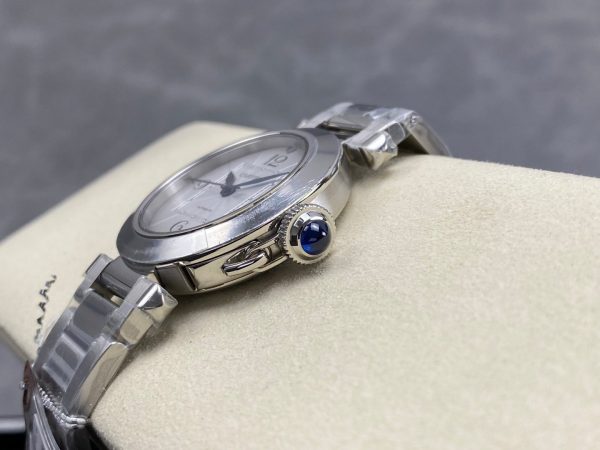 1:1 Super Clone Cartier Pasha Men’s 41mm with Date, Women’s 35mm without Date - Image 9