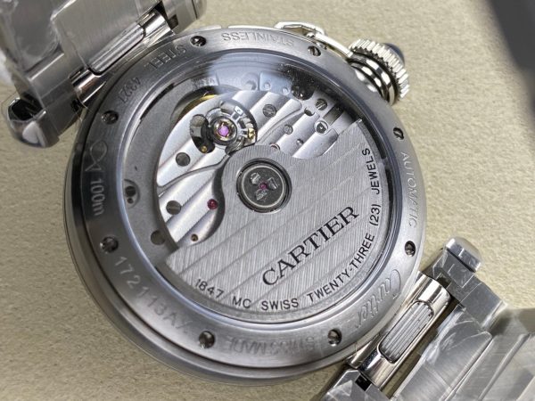 1:1 Super Clone Cartier Pasha Men’s 41mm with Date, Women’s 35mm without Date - Image 2