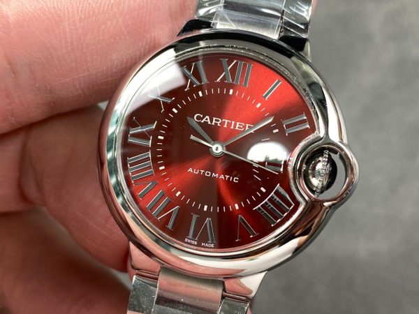 1:1 Super Clone Cartier Blue Balloon 33mm Mechanical - Image 8