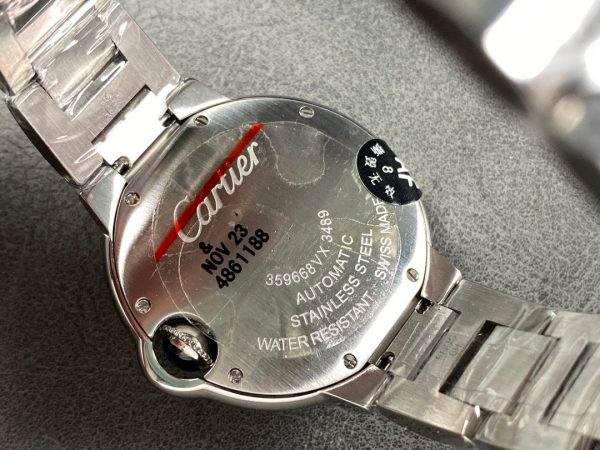 1:1 Super Clone Cartier Blue Balloon 33mm Mechanical - Image 4