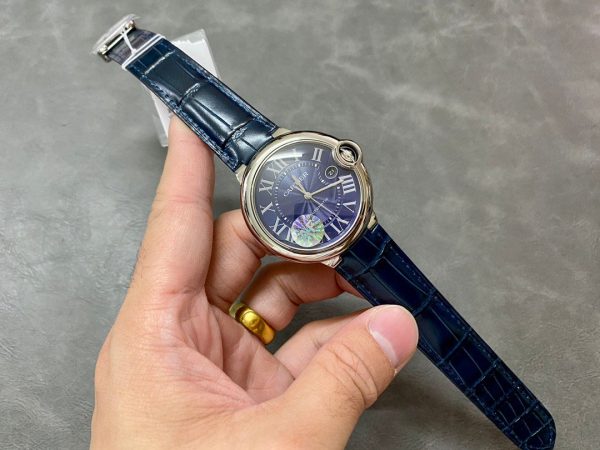 1:1 Super Clone Cartier Blue Balloon 42mm Mechanical - Image 5
