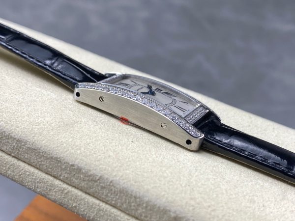1:1 Super Clone Cartier Tank (WB707331) Dimensions: 35.4 x 19.4 mm - Image 6