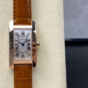 1:1 Super Clone Cartier Tank  WGTA0133   35.4X 19.4mm