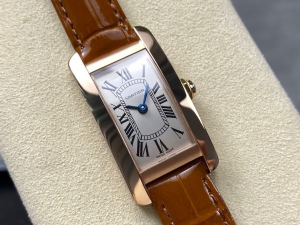 1:1 Super Clone Cartier Tank  WGTA0133   35.4X 19.4mm - Image 9