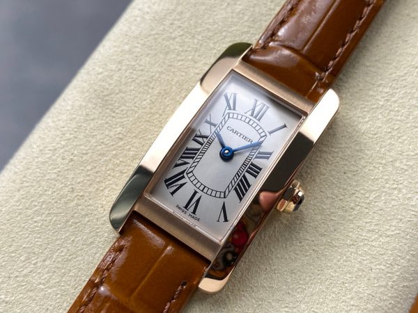 1:1 Super Clone Cartier Tank  WGTA0133   35.4X 19.4mm - Image 8