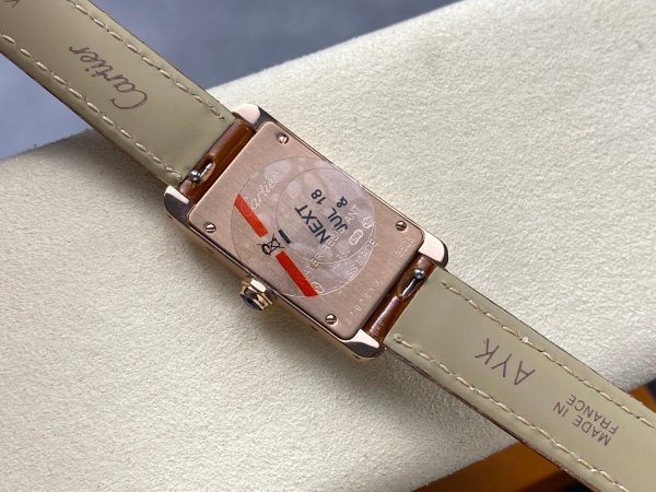 1:1 Super Clone Cartier Tank  WGTA0133   35.4X 19.4mm - Image 2
