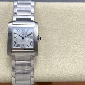 1:1 Super Clone Cartier Tank WJTA0065 Dimensions 25.7 X 21.2mm.