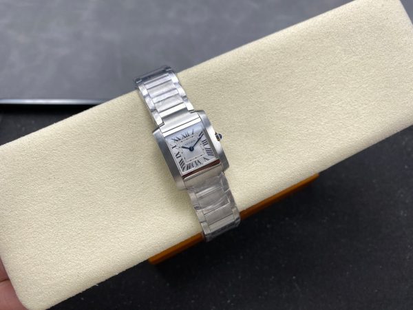 1:1 Super Clone Cartier Tank WJTA0065 Dimensions 25.7 X 21.2mm. - Image 7