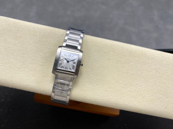 1:1 Super Clone Cartier Tank WJTA0065 Dimensions 25.7 X 21.2mm. - Image 6