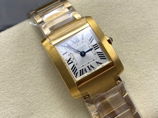 1:1 Super Clone Cartier Tank WGTA0114 – 25.7 X 21.2mm - Image 8