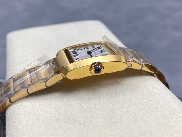 1:1 Super Clone Cartier Tank WGTA0114 – 25.7 X 21.2mm - Image 5
