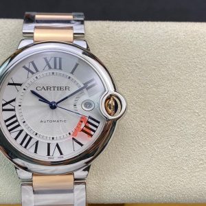 1:1 Super Clone Cartier Rose Gold Blue Balloon 42mm 36mm 33mm