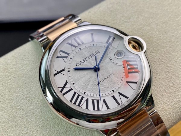 1:1 Super Clone Cartier Rose Gold Blue Balloon 42mm  36mm  33mm - Image 10