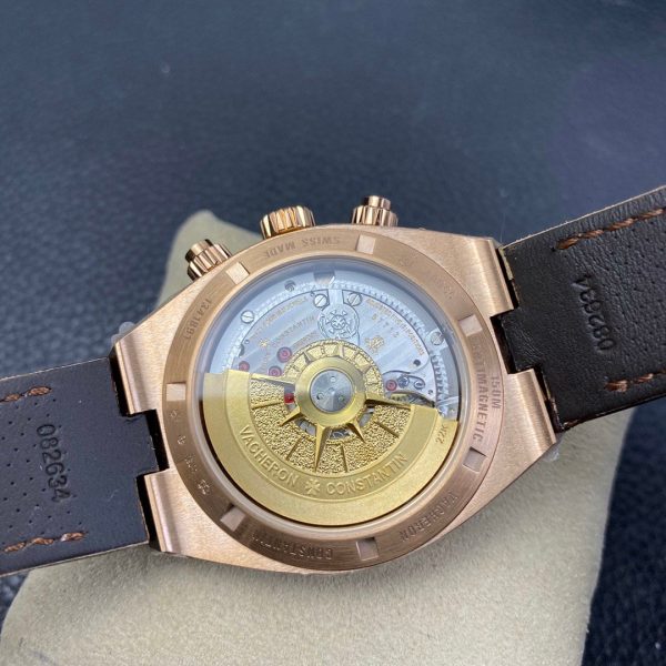 1:1 Super Clone Vacheron Constantin Chronograph Rose Gold Case - Image 4