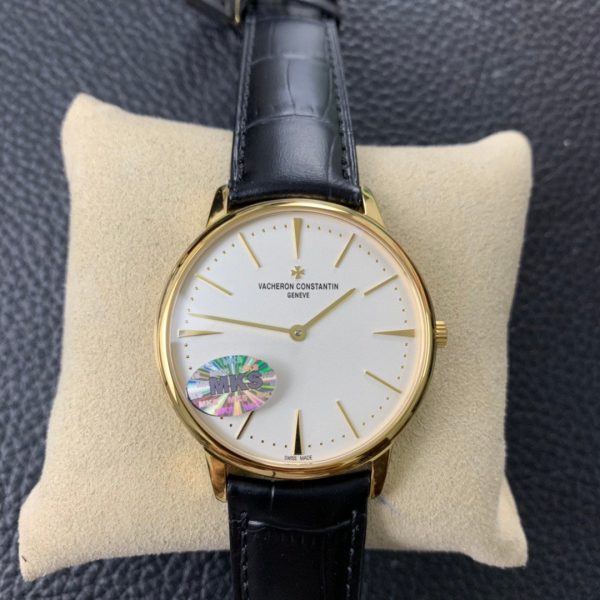 1:1 Super Clone Vacheron Constantin Gold Vacheron Heritage Two-Hand Watch