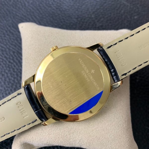 1:1 Super Clone Vacheron Constantin Gold Vacheron Heritage Two-Hand Watch - Image 2