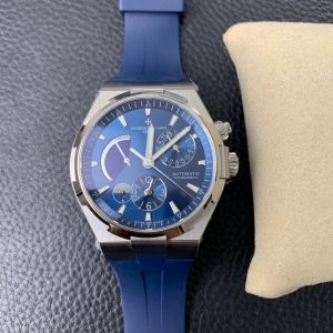 1:1 Super Clone Vacheron Constantin Overseas Multifunctional Blue Dial