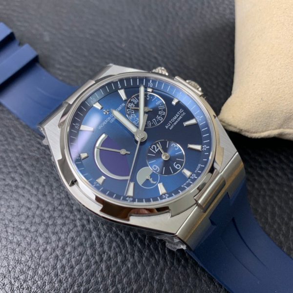 1:1 Super Clone Vacheron Constantin Overseas Multifunctional Blue Dial - Image 7