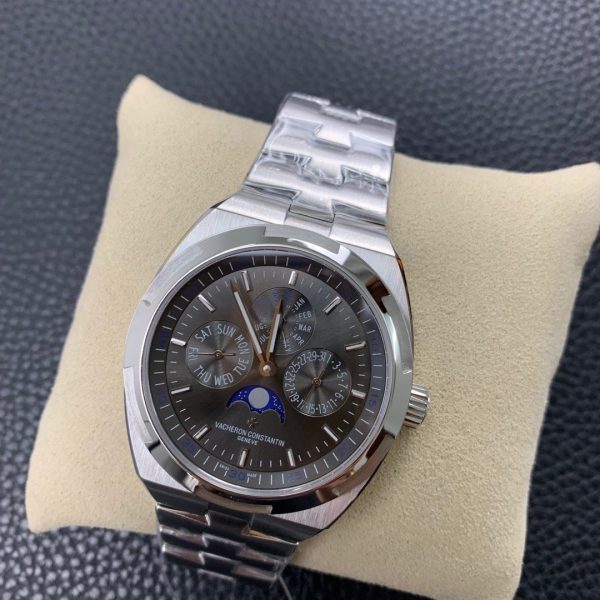 1:1 Super Clone Vacheron Constantin Overseas Moon Phase Multifunction Watch - Image 8