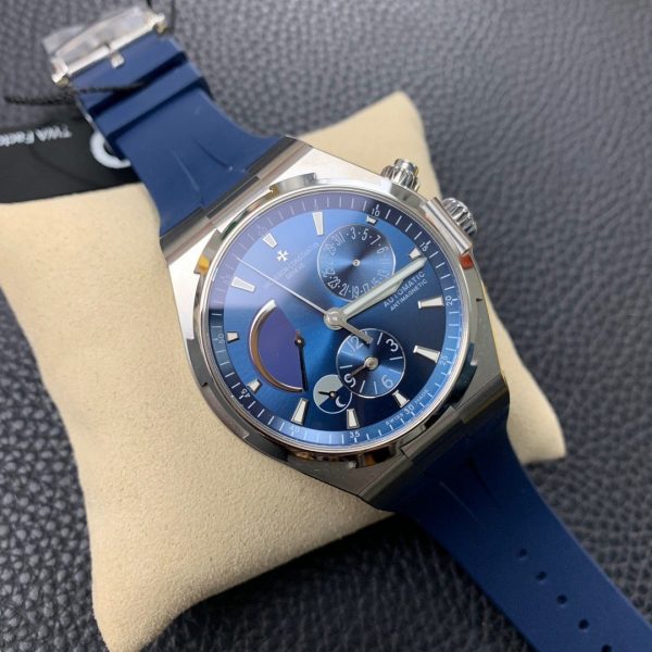 1:1 Super Clone Vacheron Constantin Overseas Series Multifunctional Blue Dial - Image 8